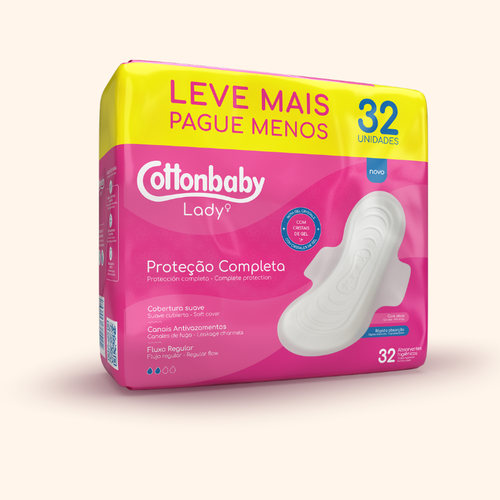 Absorvente Com Abas 32Un