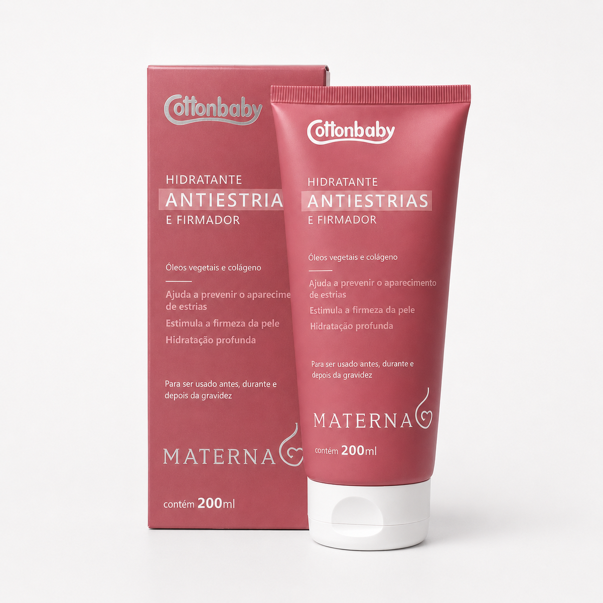 Hidratante Antiestrias Materna Cottonbaby