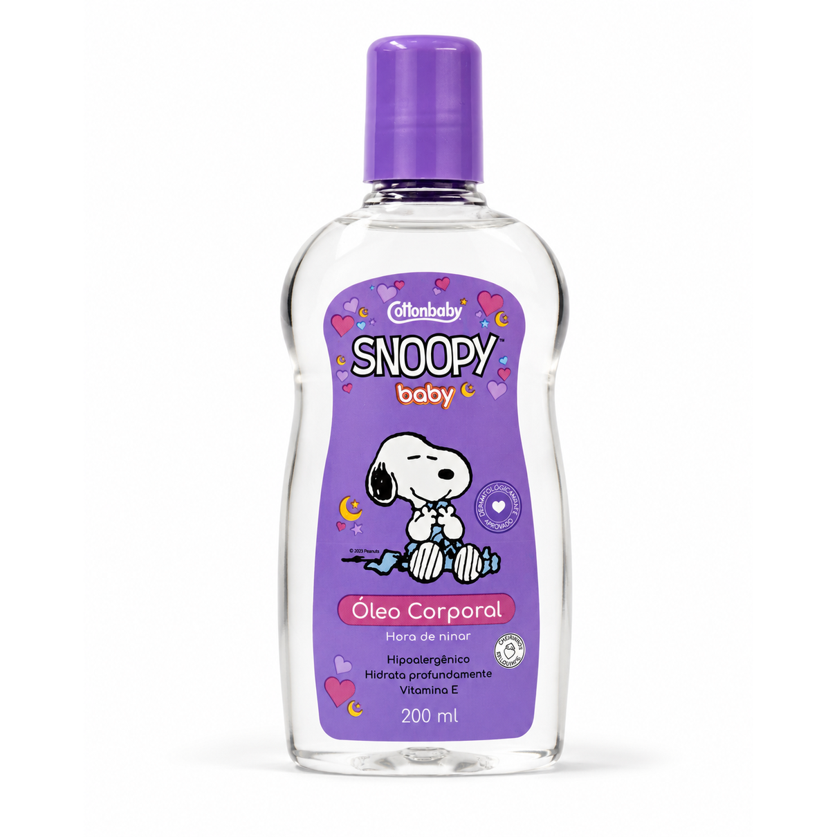 &Oacute;leo Corporal Snoopy Baby Hora de Ninar
