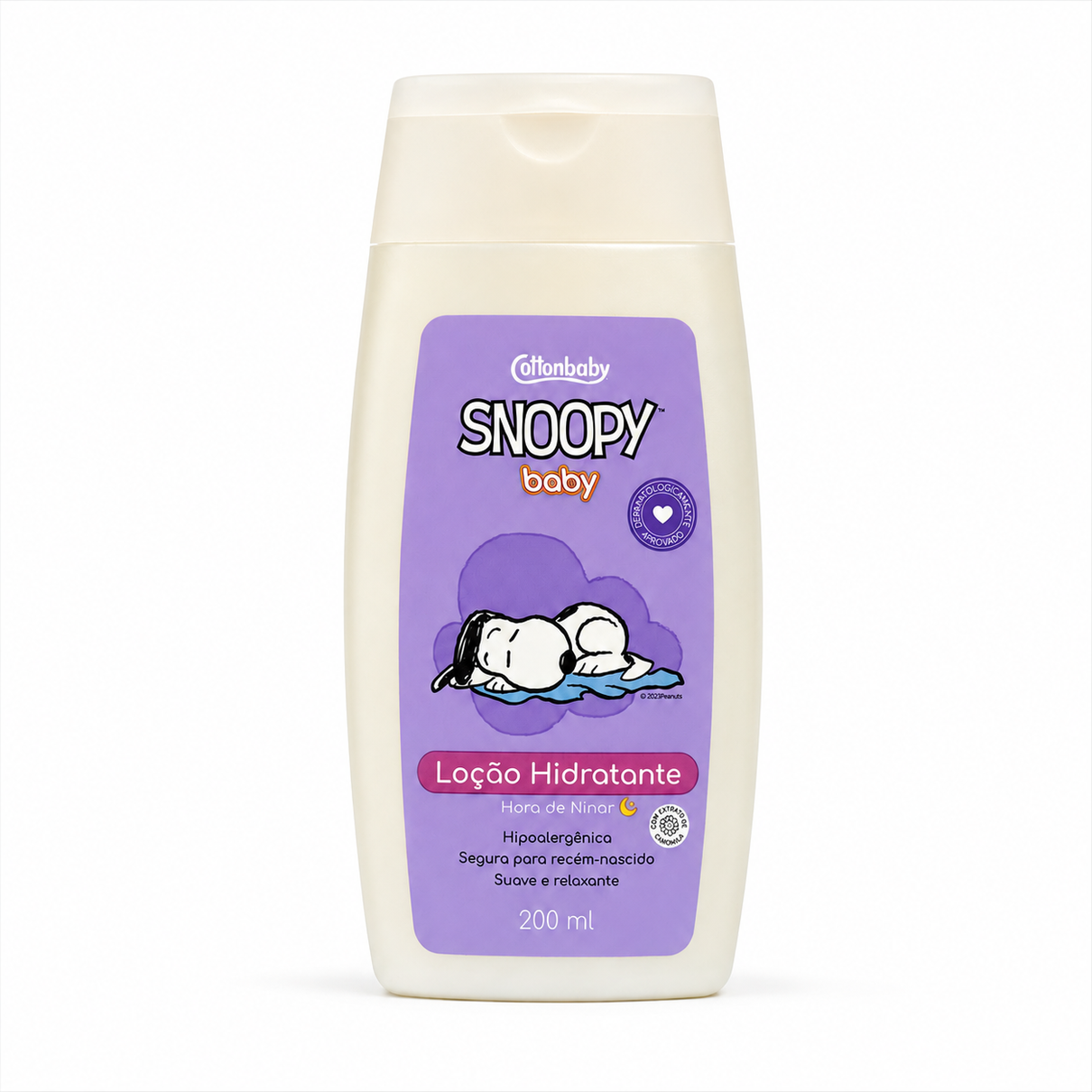 Loção Hidratante Snoopy Baby Hora de Ninar Cottonbaby