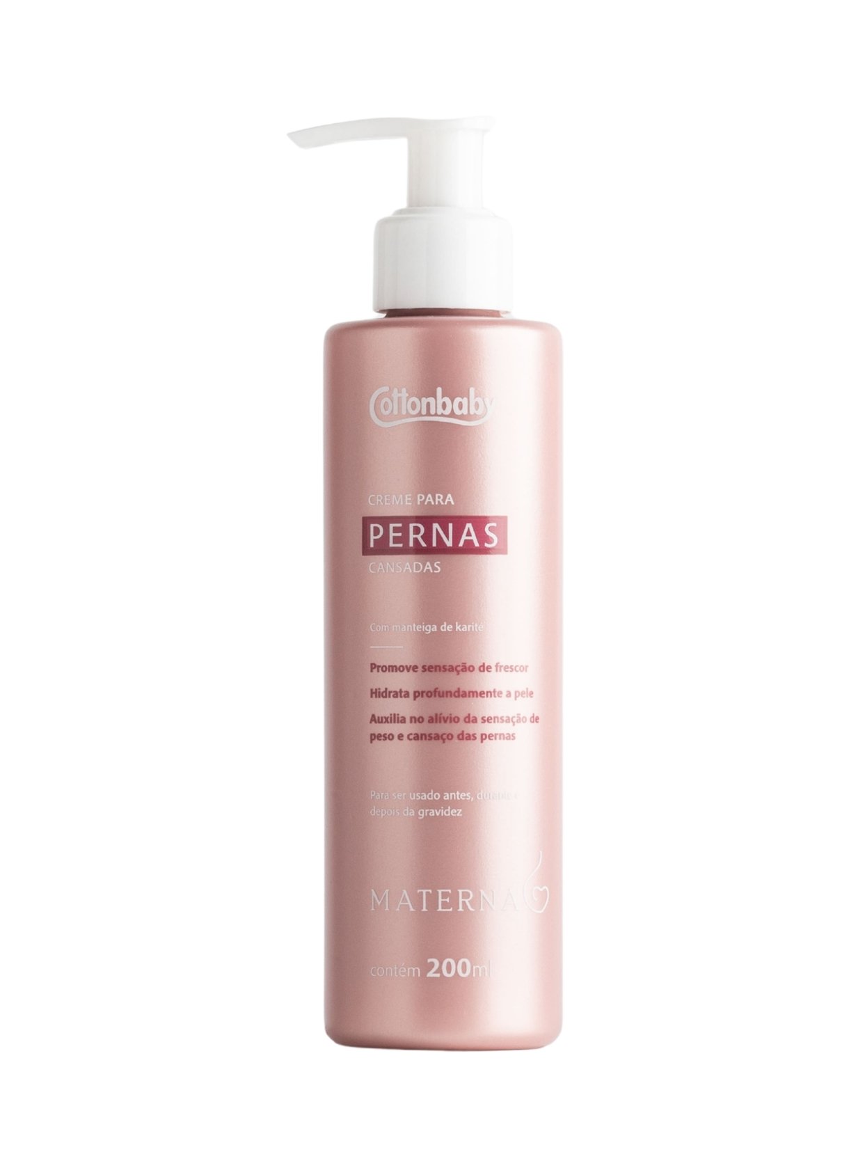 Creme para Pernas Cansadas Cottonbaby Materna