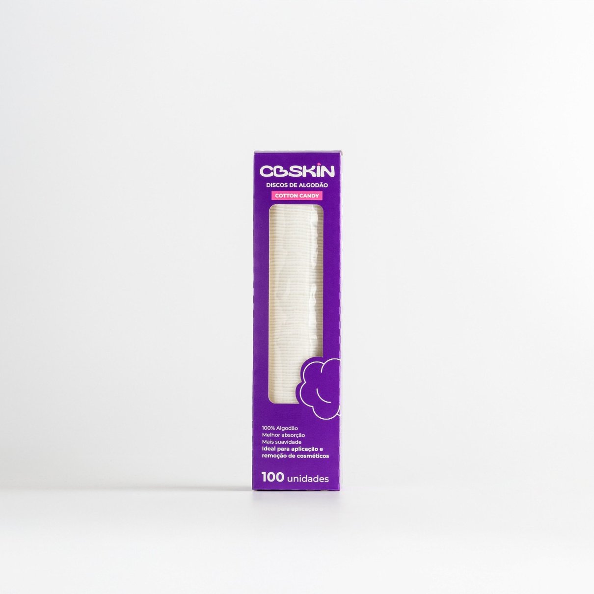 Discos de Algodão Cottonbaby para higiene e skincare