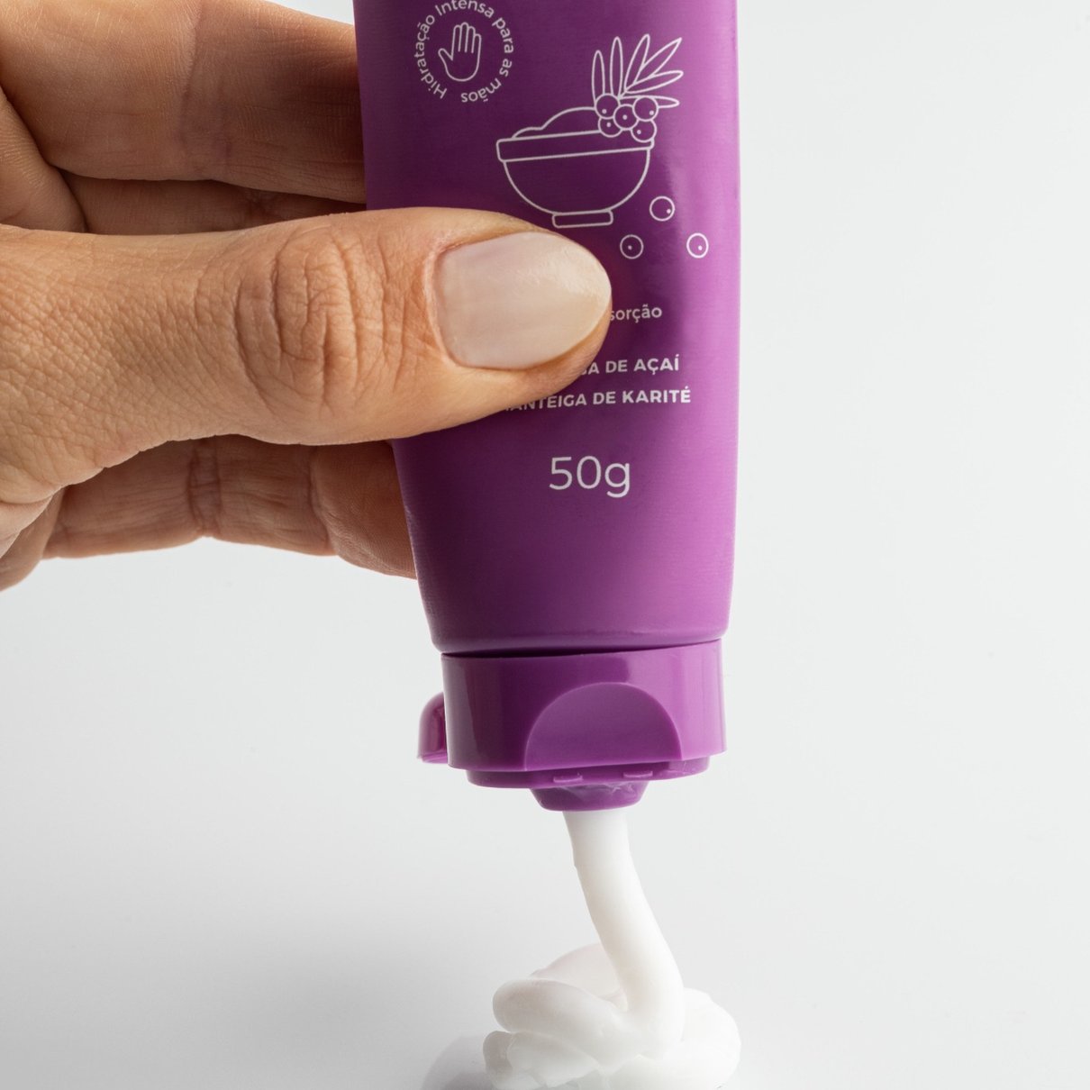 Creme Hidratante Desodorante para as M&atilde;os CBSKIN A&ccedil;a&iacute; 50g