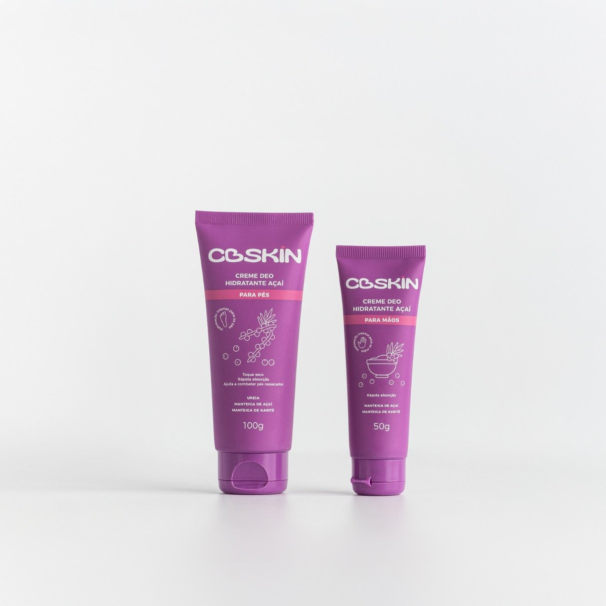 Kit Hidratante M&atilde;os e P&eacute;s Cottonbaby