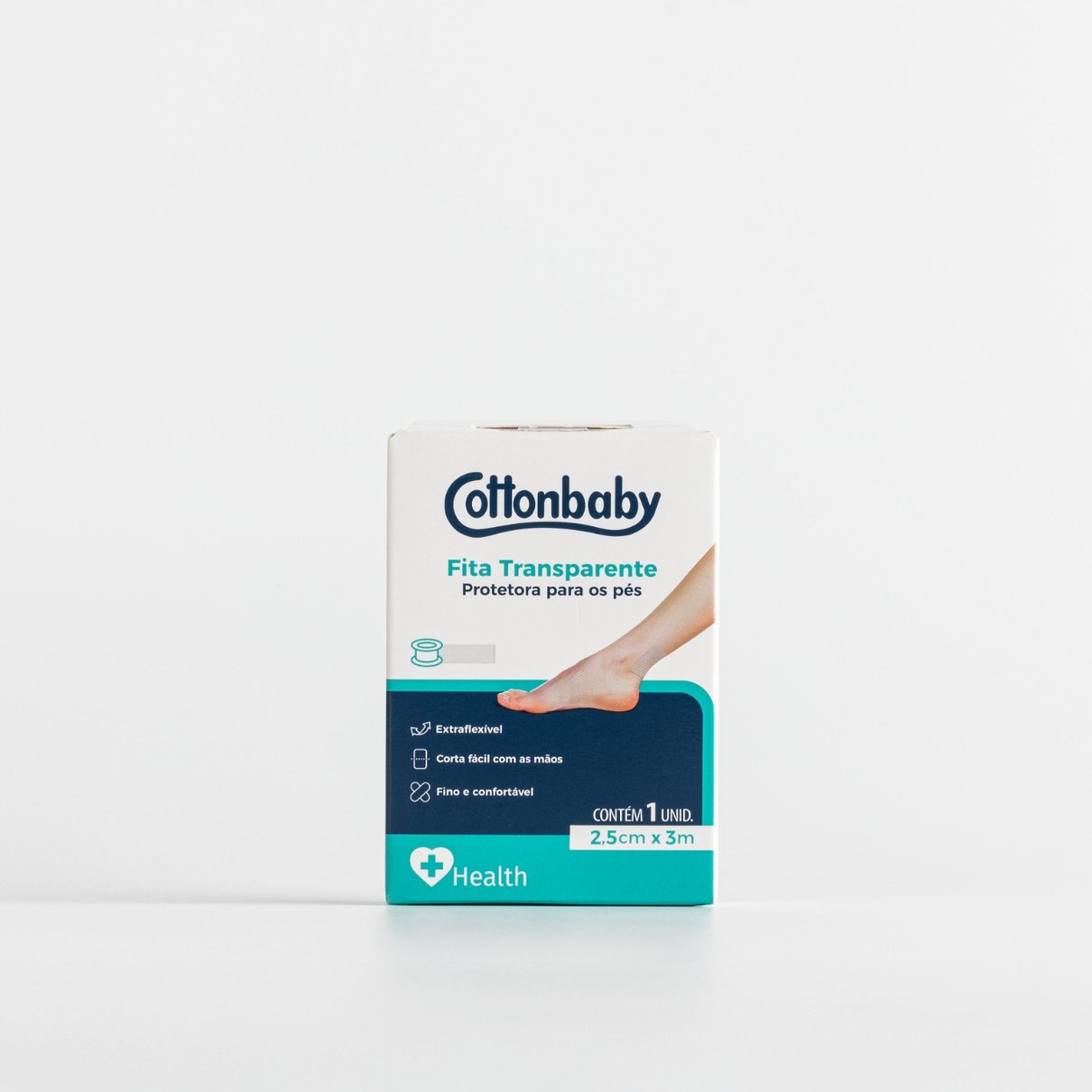 Fita Protetora para Pés Cottonbaby Health Transparente
