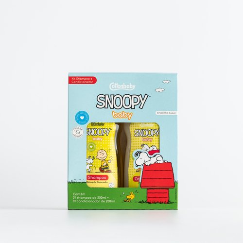 Kit Shampoo| Cond Camomila Snoopy 200Ml