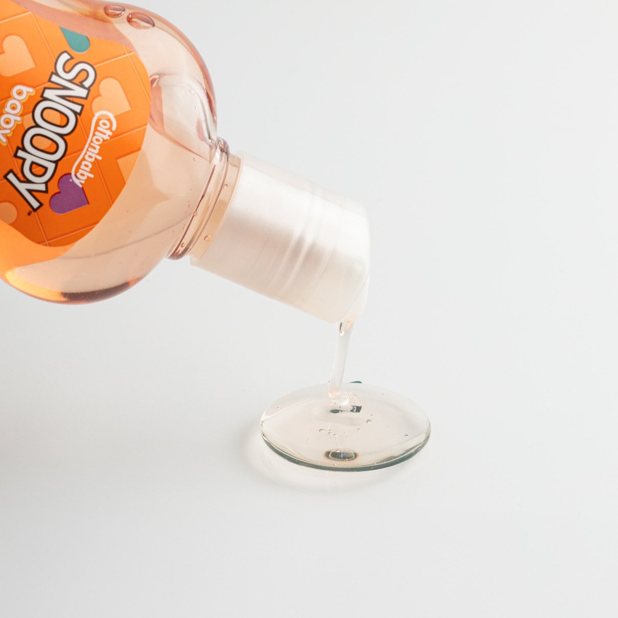 Sabonete L&iacute;quido Cottonbaby Snoopy de Glicerina 200ml