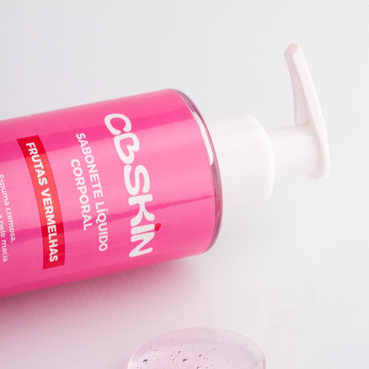 Sabonete L&iacute;quido Corporal CBSKIN Frutas Vermelhas 190ml