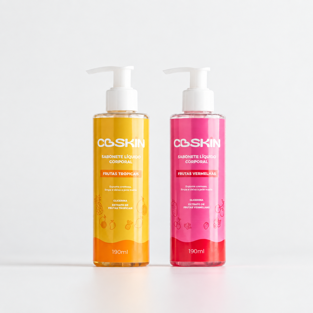 Combo Sabonete Líquido CBSkin com 2 produtos
