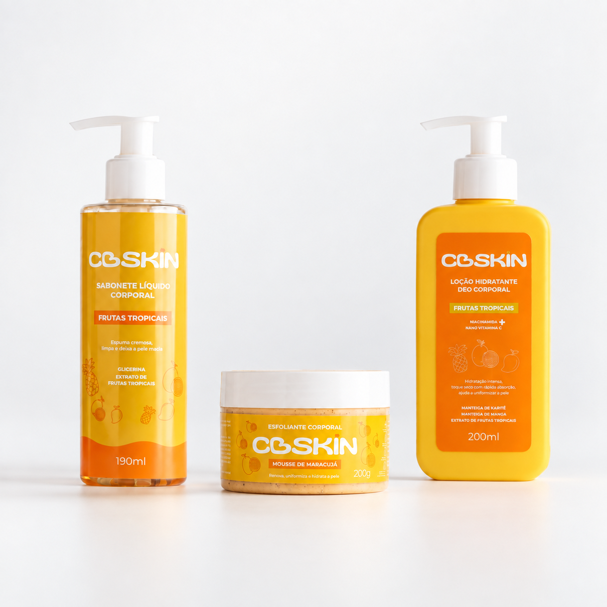 Combo Banho Tropical Cottonbaby