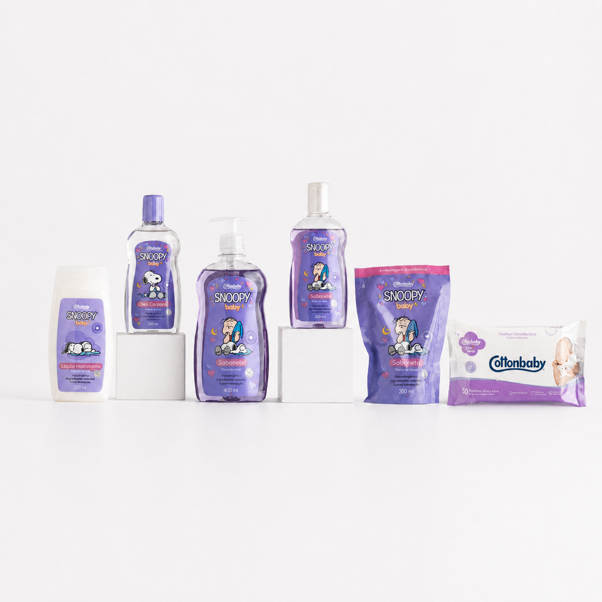 Produtos do Kit Snoopy Hora de Ninar